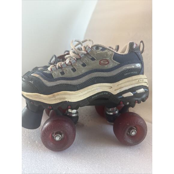 Skechers Sport Roller Skates Girls Size 4 Eur 36 Ladies Wheels Skater - Picture 5 of 16